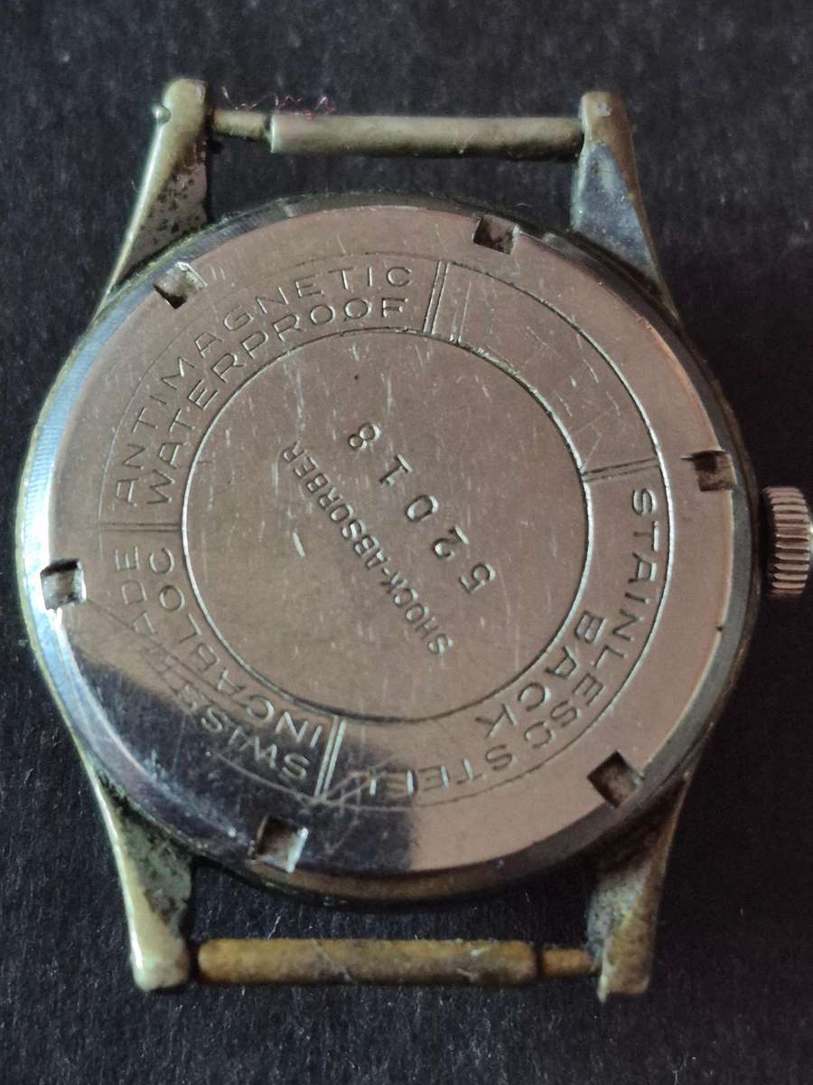 Vintage Unitas 15 Jewels Swiss Made Mechanical Wrist Watch (runs - needs to be serviced)