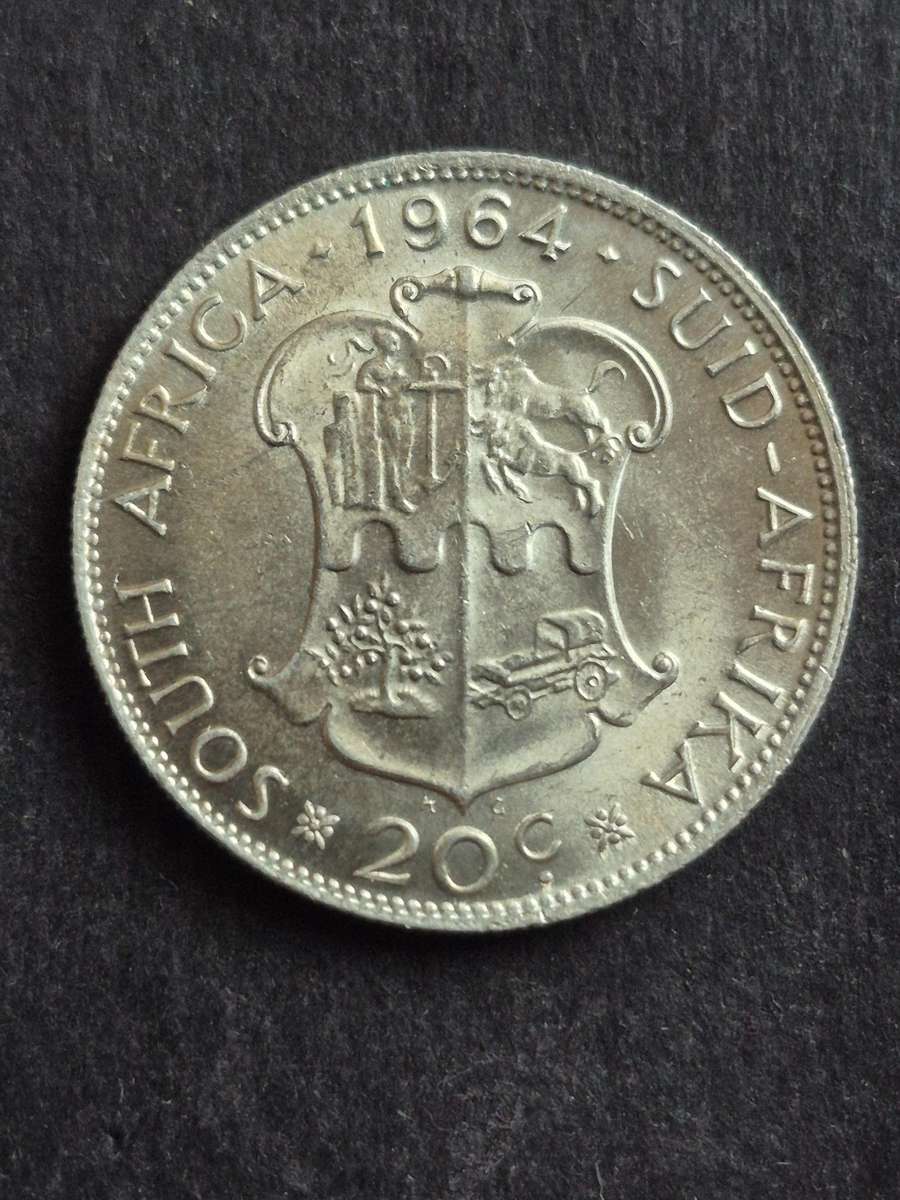 Republic 20 Cents 1964 (excellent condition)