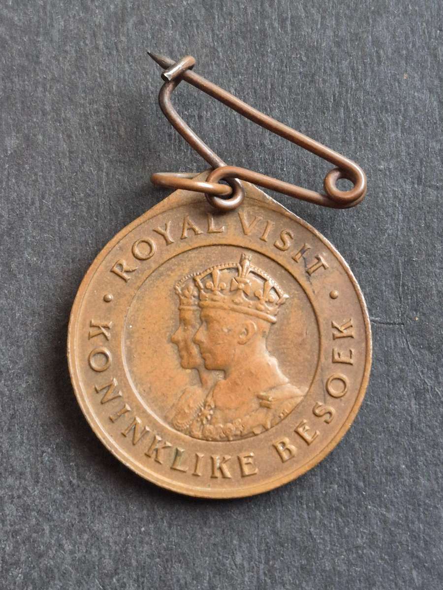 Royal Visit 1947 Bronze Medallion