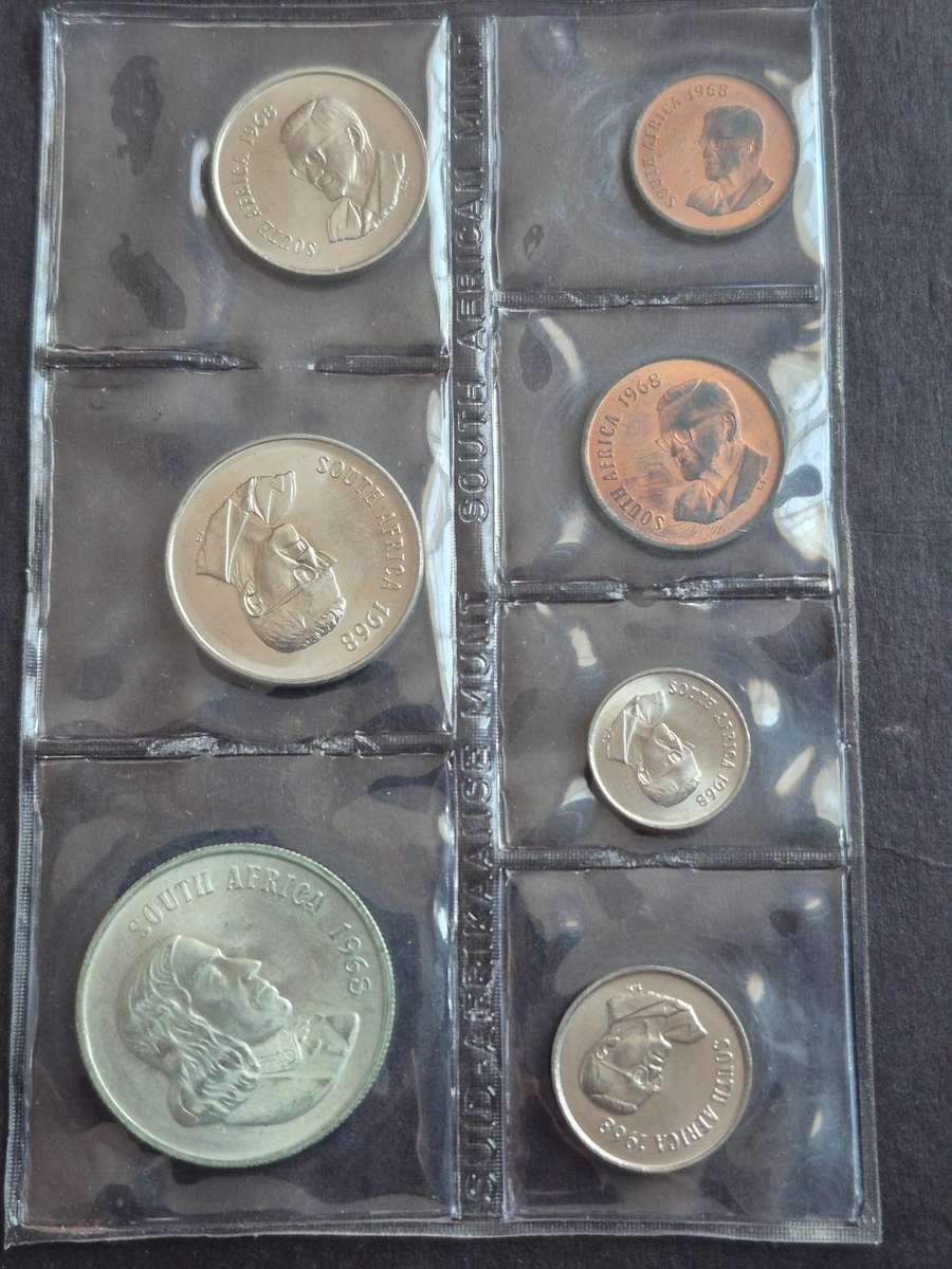 SA Mint Pack 1968 English