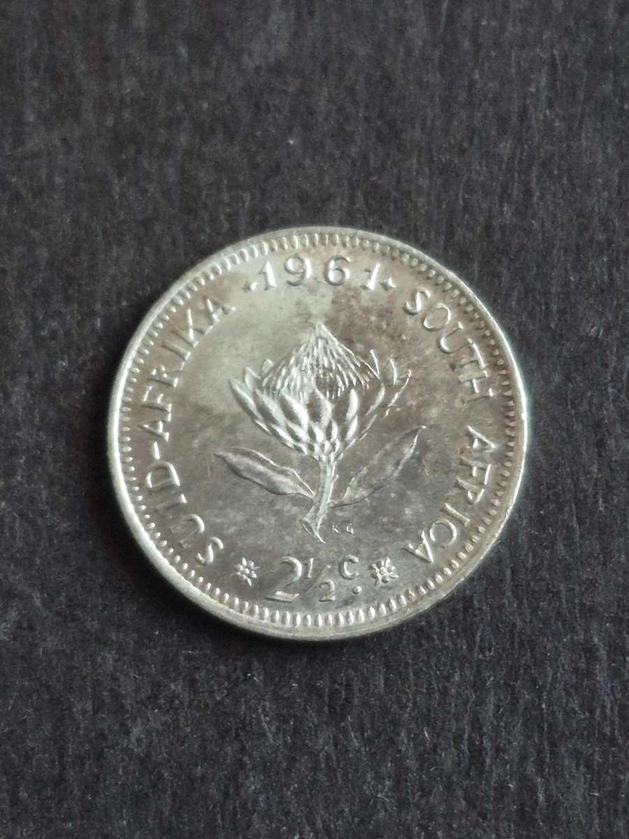 Republic 2 1/2 Cents 1961 UNC