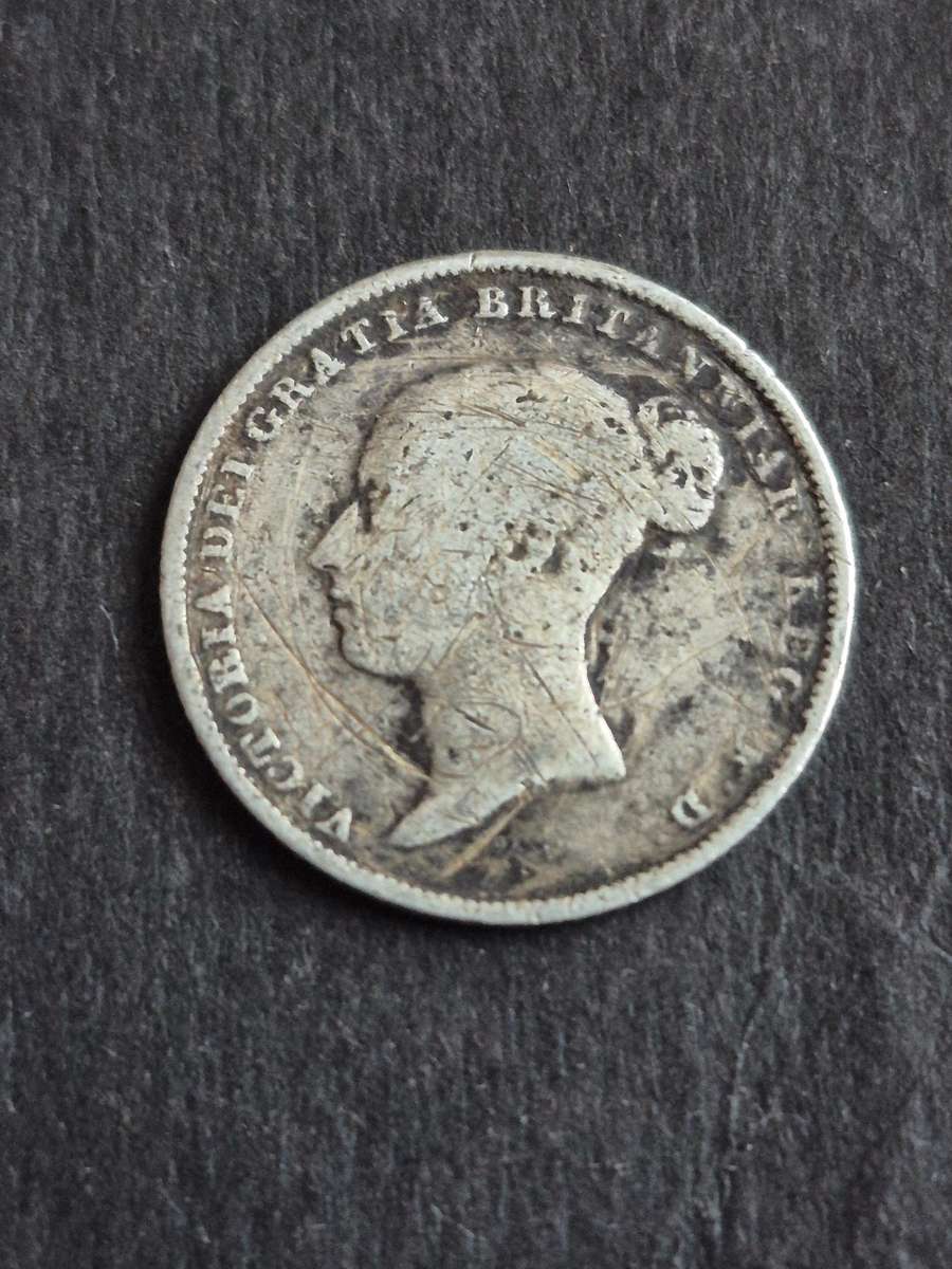 UK Sixpence 1851 Silver