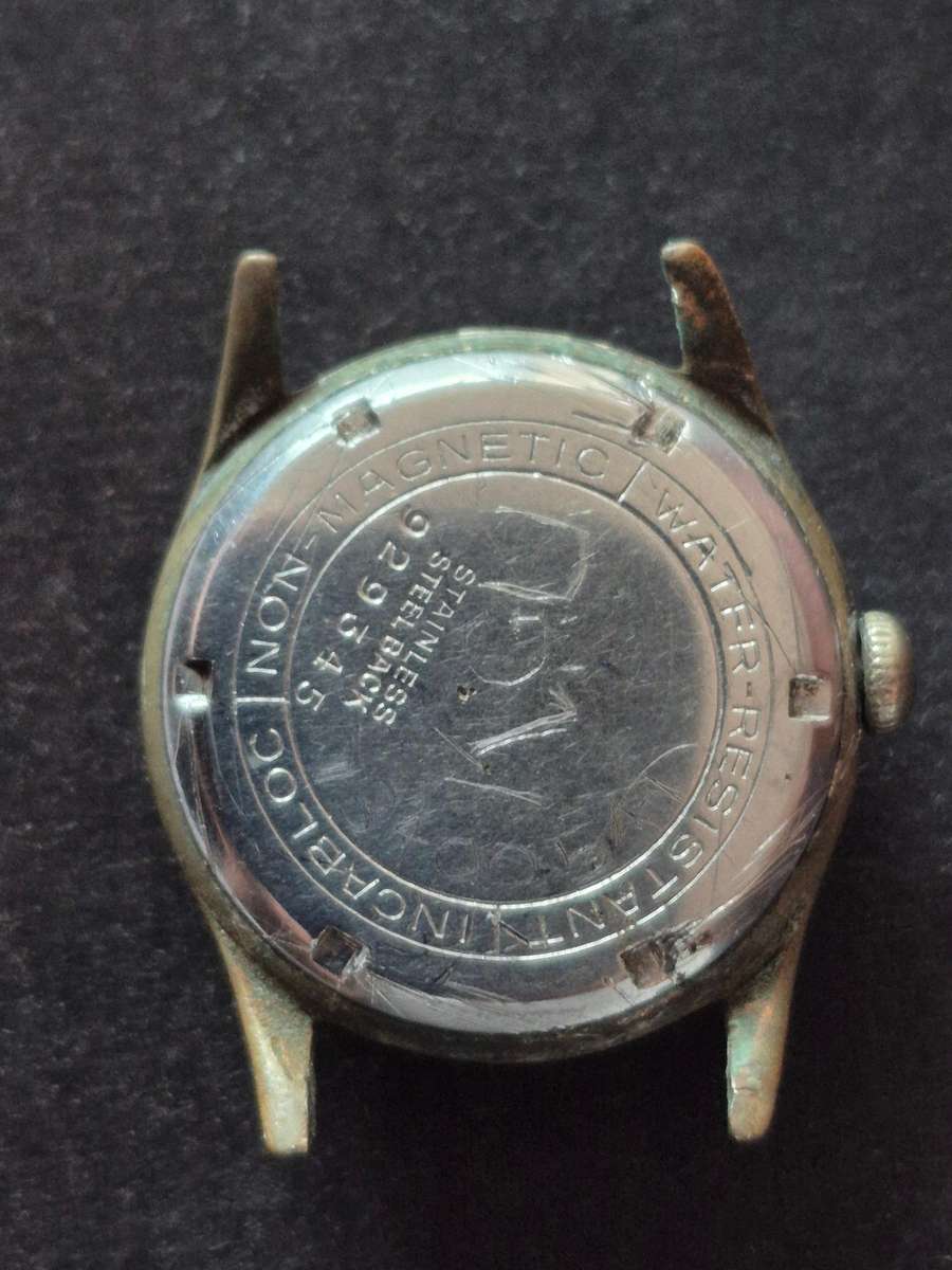 Vintage Rotary Mechanical Wrist Watch (runs/stops) cannot open back