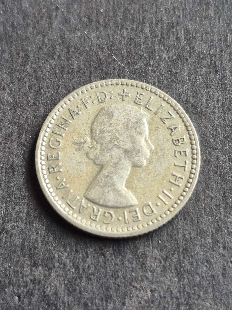 Australia Sixpence 1955 Silver