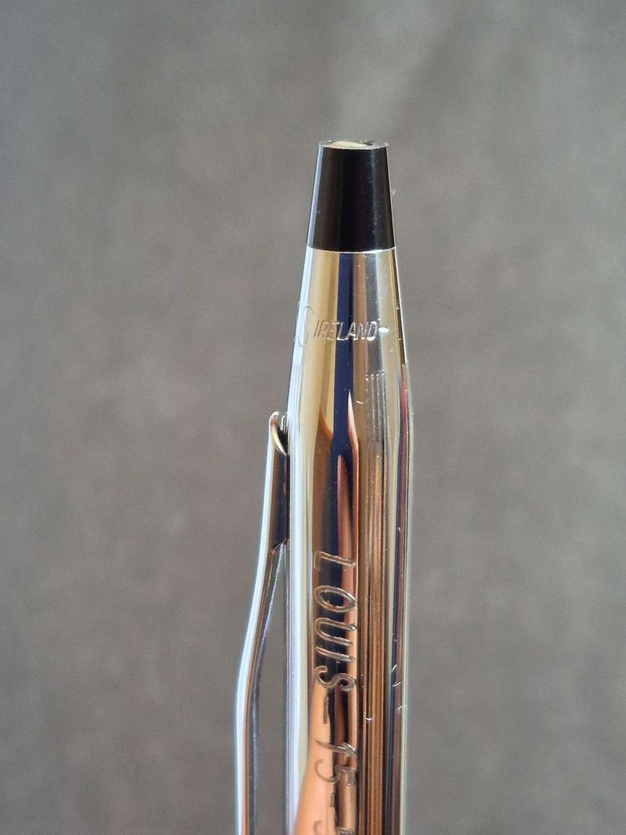 Vintage Cross Century Ballpoint Pen engraved (needs refill)