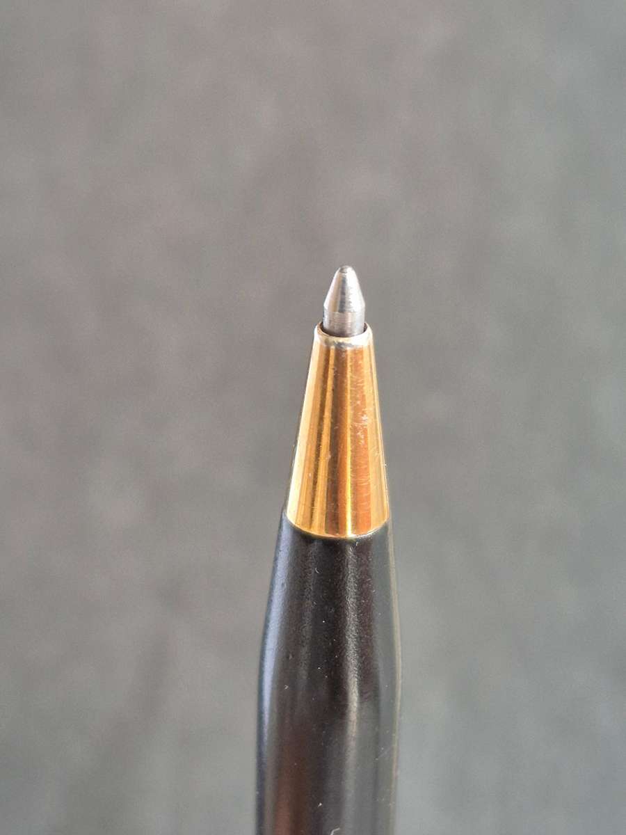 Vintage Cross Matte Black Ballpoint Pen needs refill