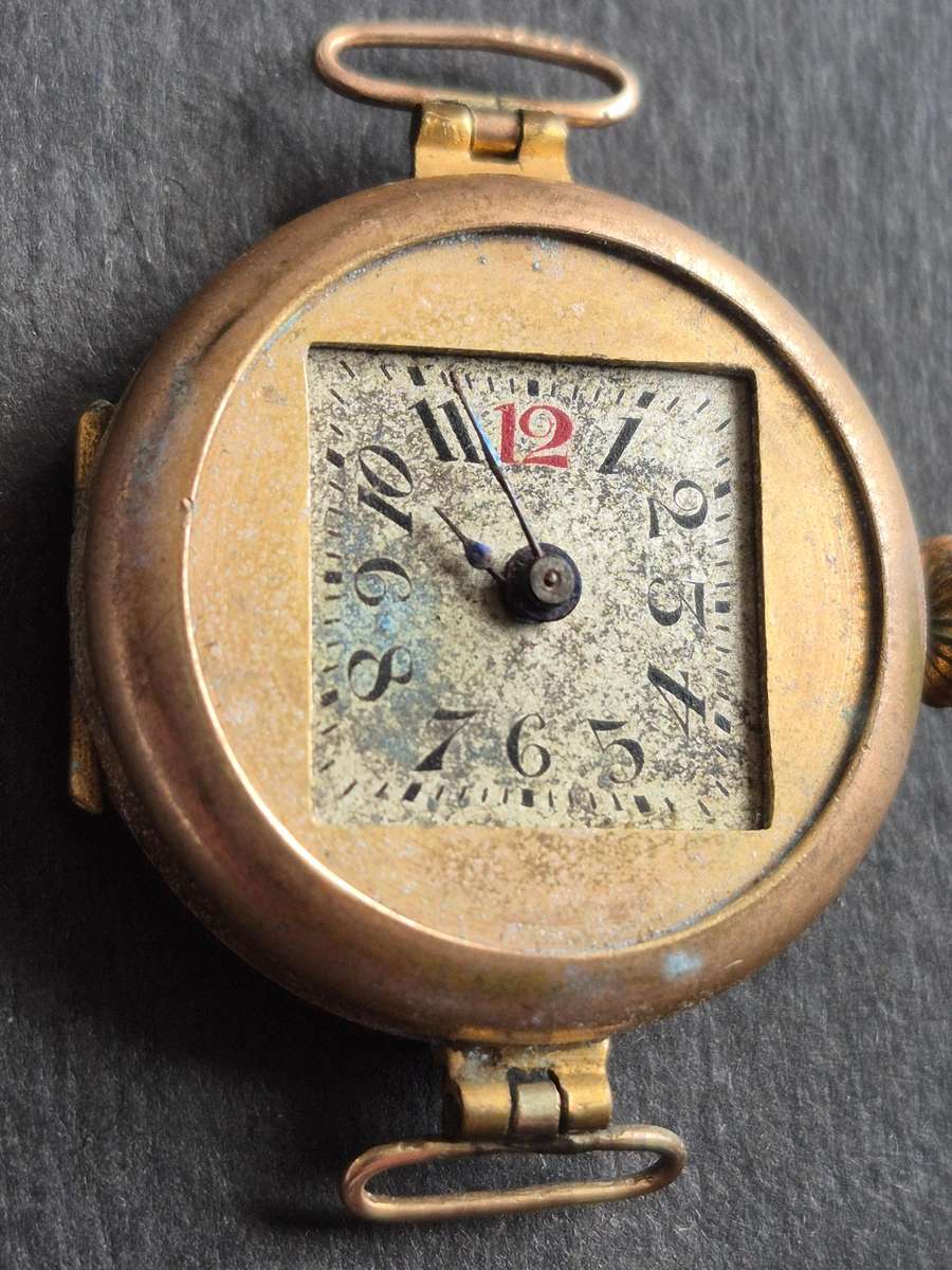 Vintage Gold Filled Mechanical Ladies Wrist Watch (not working)