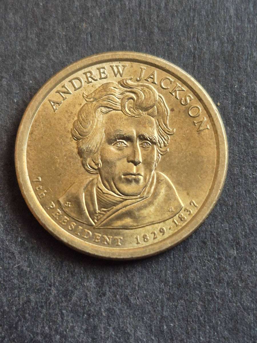 USA Dollar Andrew Jackson 7th President 1829-1837 2008D