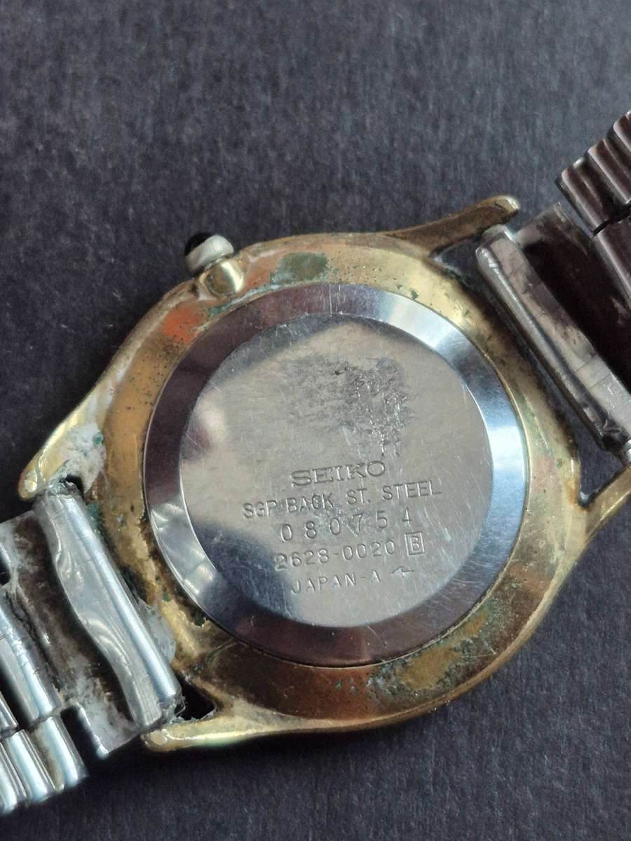 Vintage Men's Seiko Quartz Wrist Watch unchecked