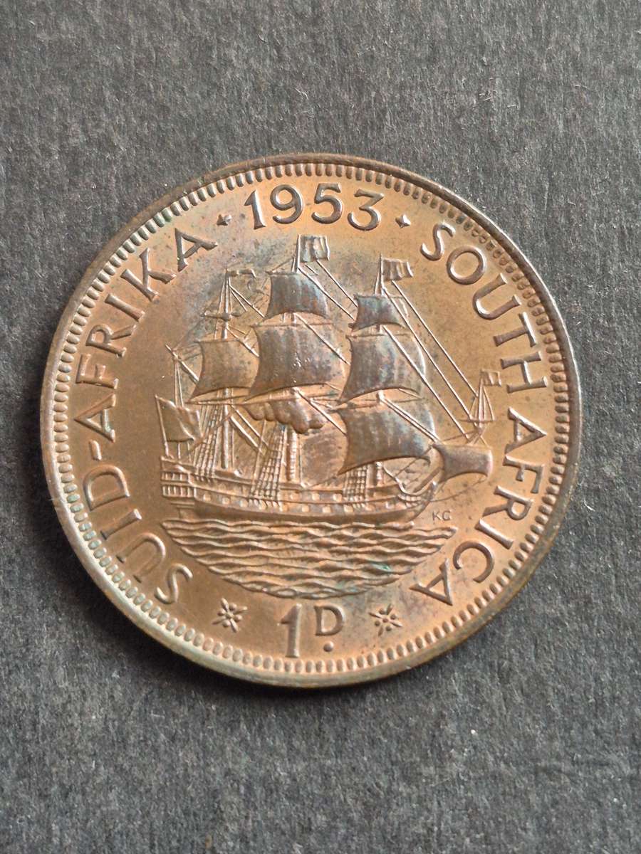 Union Penny 1953 - excellent condition