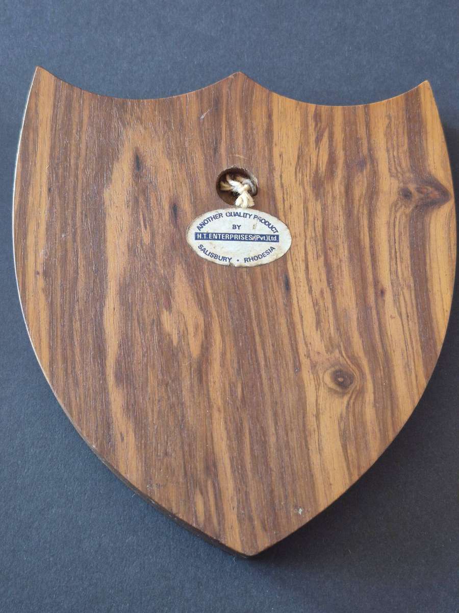 Rhodesia- B.S.A. Police/C.I.D. - S.B. Special Ops Copper Plaque