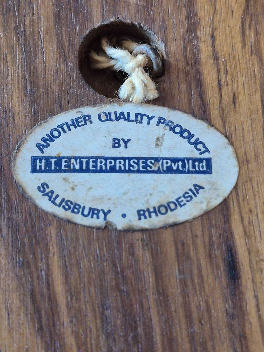 Rhodesia- B.S.A. Police/C.I.D. - S.B. Special Ops Copper Plaque