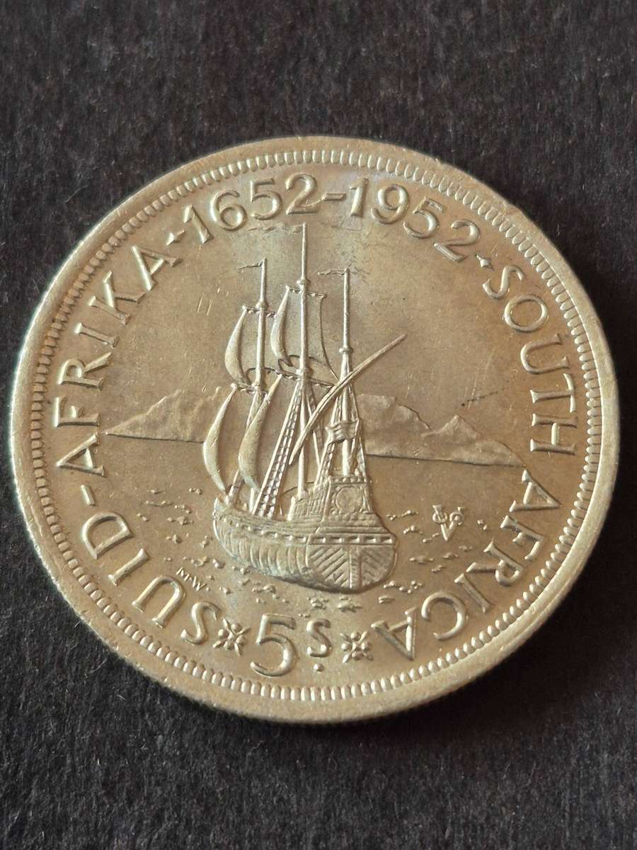 Union 5 Shillings 1952