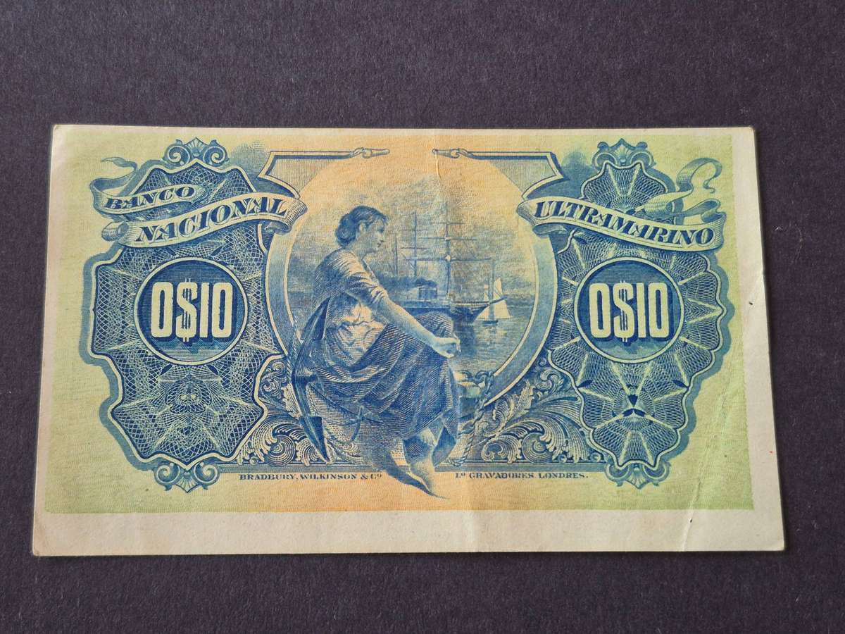 Mozambique Lourenco Marques 10 Centavos 5 November 1914 - excellent condition