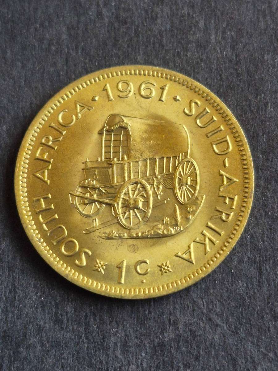 Republic One Cent 1961 UNC