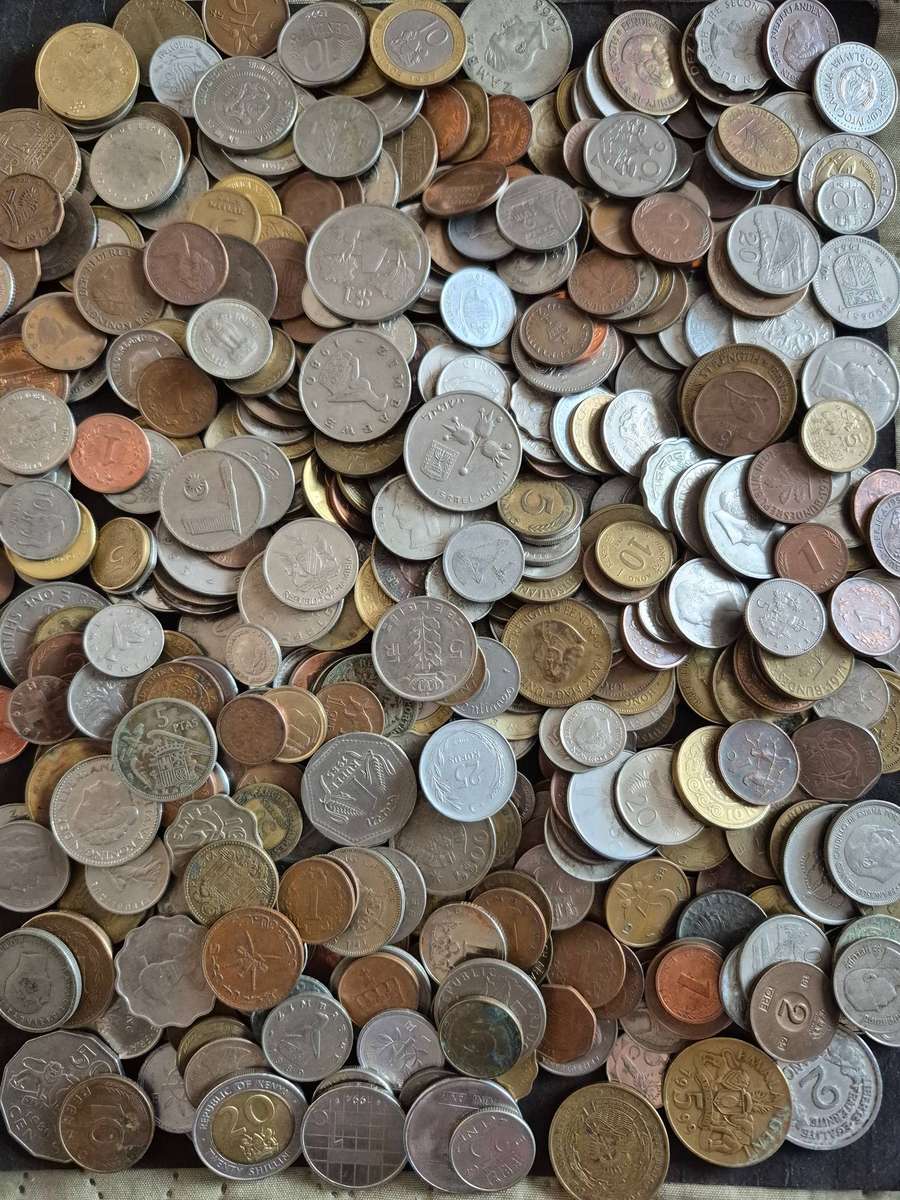 Mixed Lot of World Coins 2kg