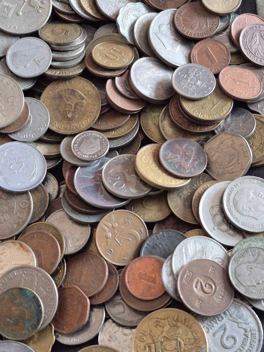 Mixed Lot of World Coins 2kg