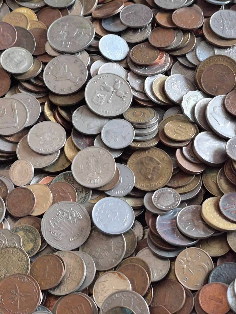 Mixed Lot of World Coins 2kg