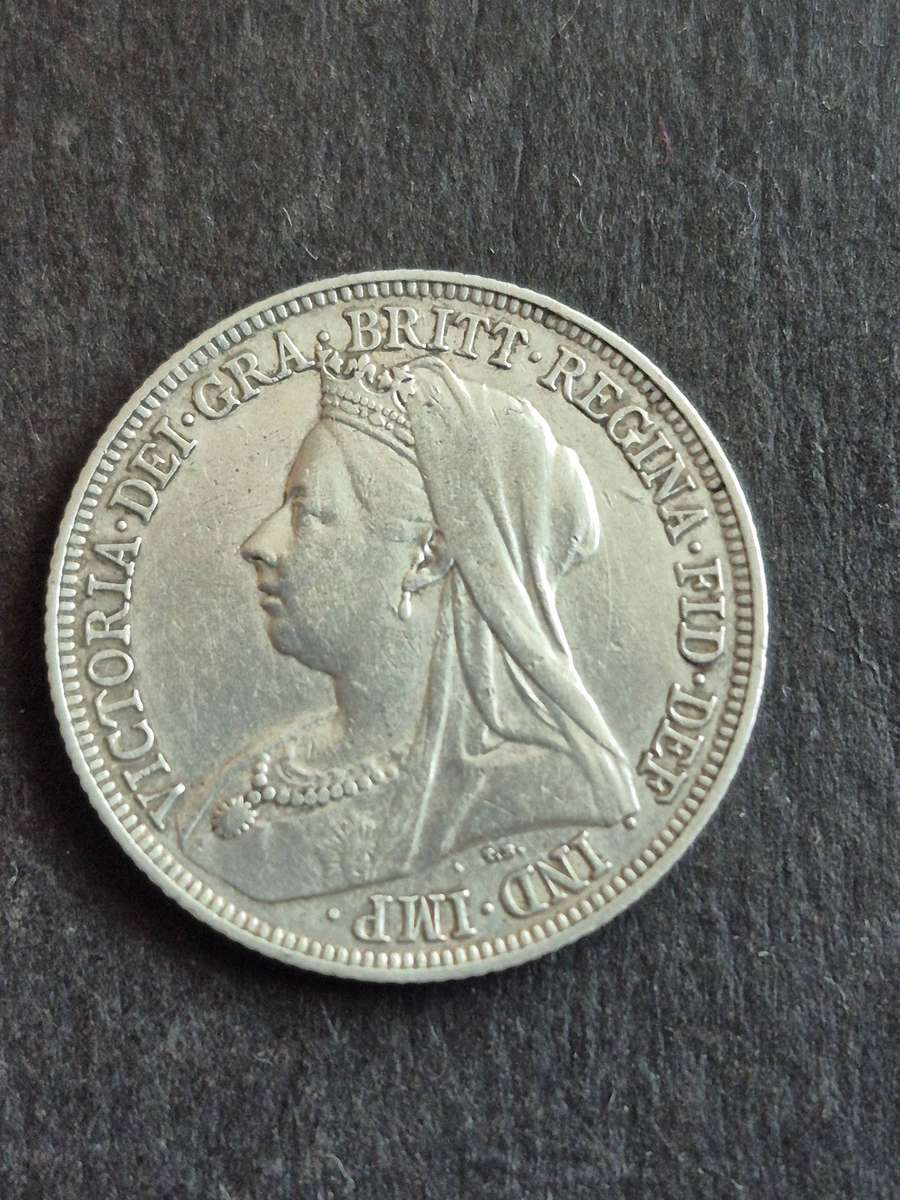 UK One Shilling 1898 Silver