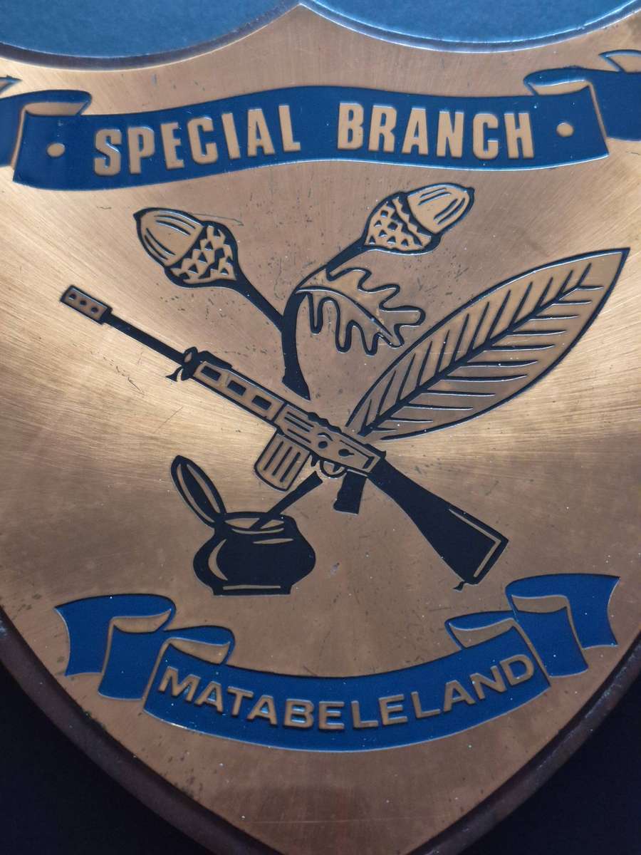 Rhodesia Special Branch Matabeleland Plaque