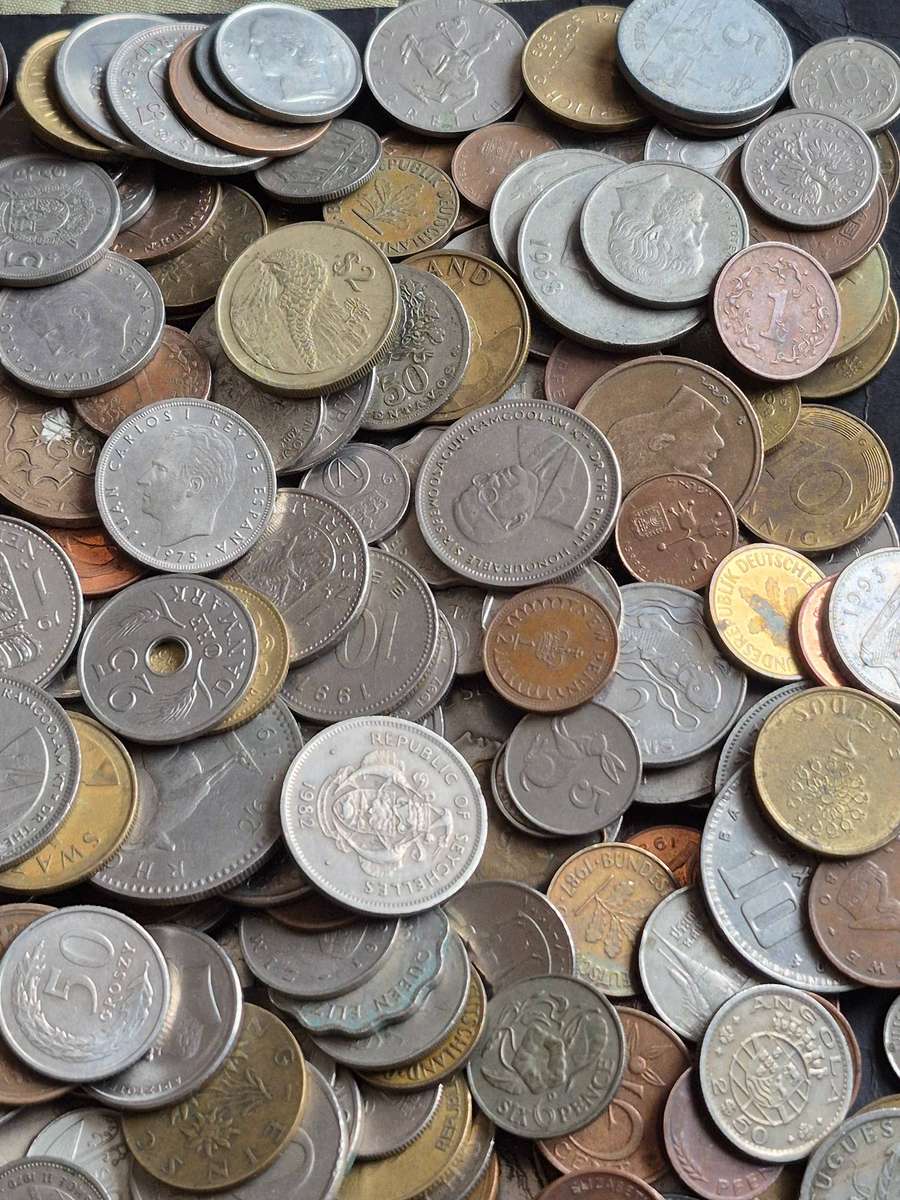 Mixed Lot of World Coins 2 kg