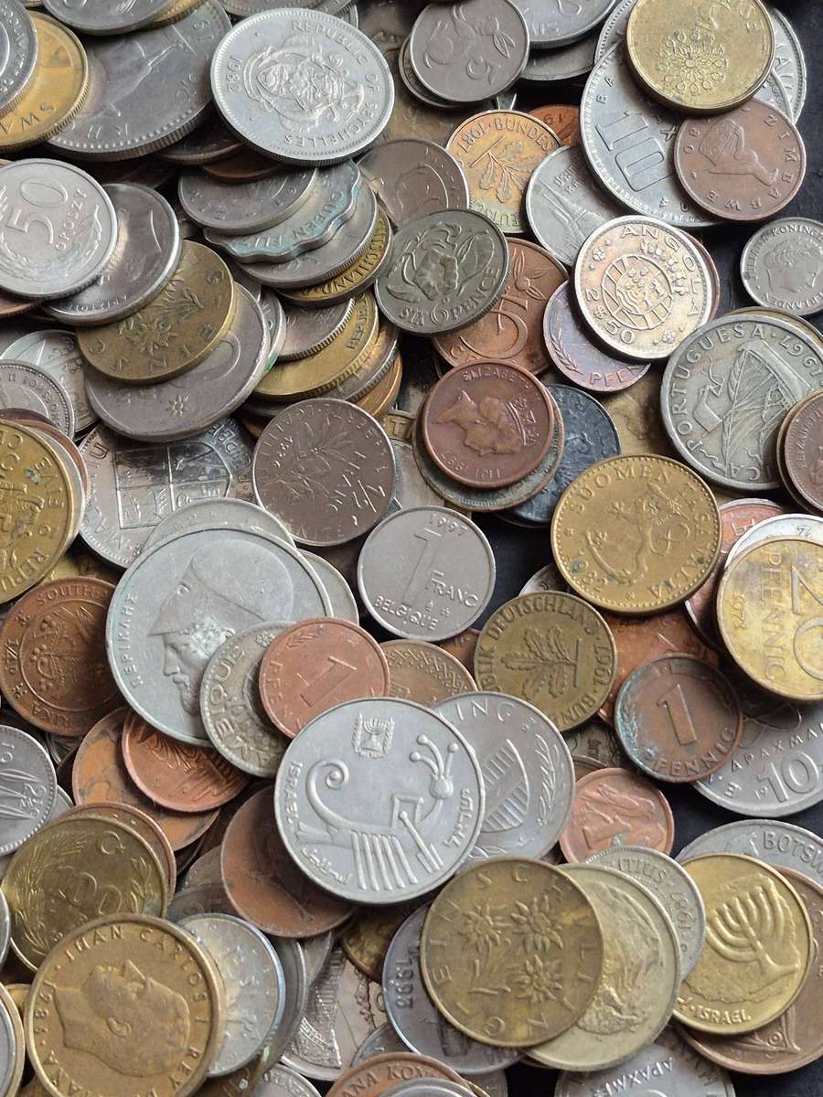 Mixed Lot of World Coins 2 kg