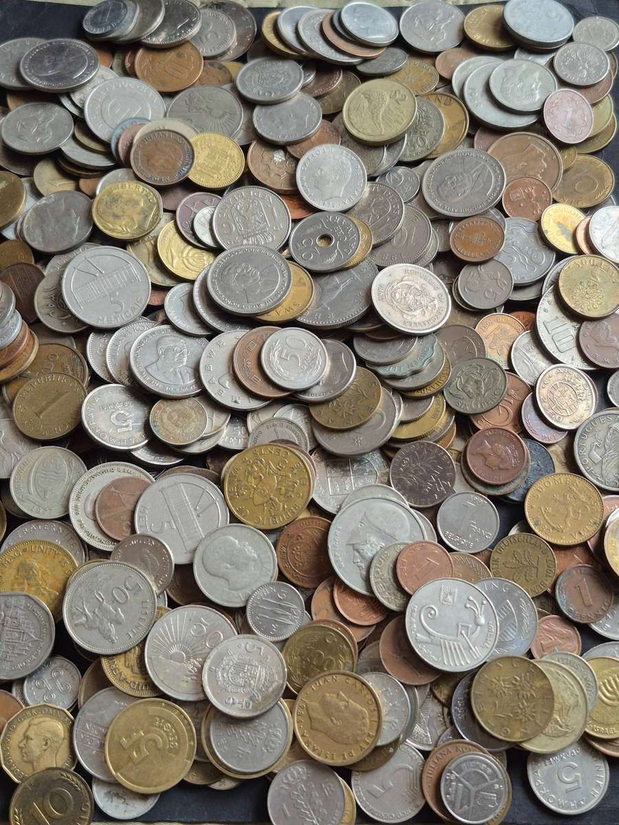 Mixed Lot of World Coins 2 kg