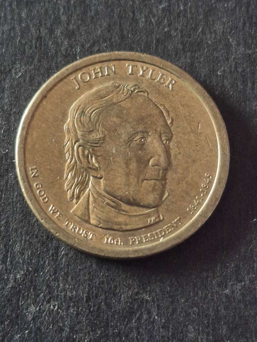USA One Dollar John Tyler 10th President  1841-1845