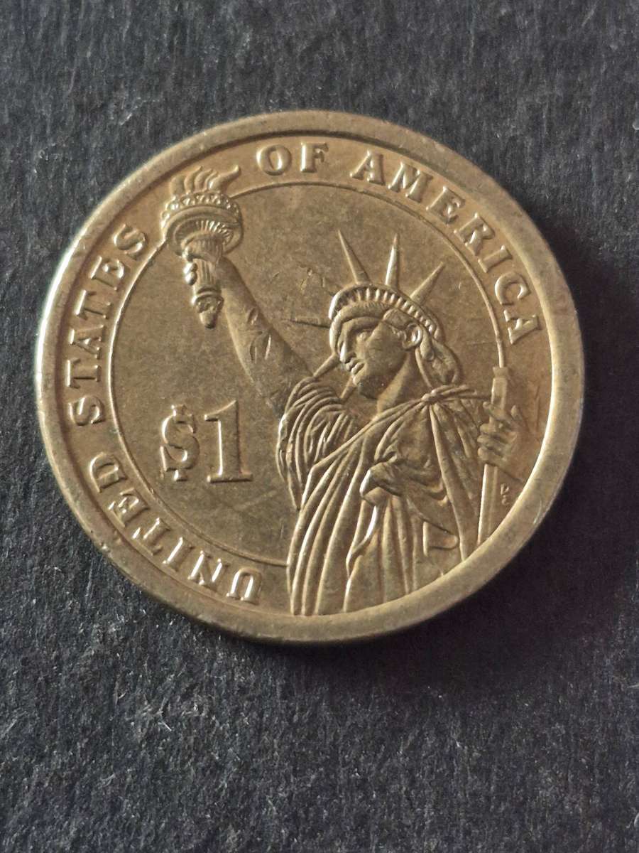 USA One Dollar John Tyler 10th President  1841-1845