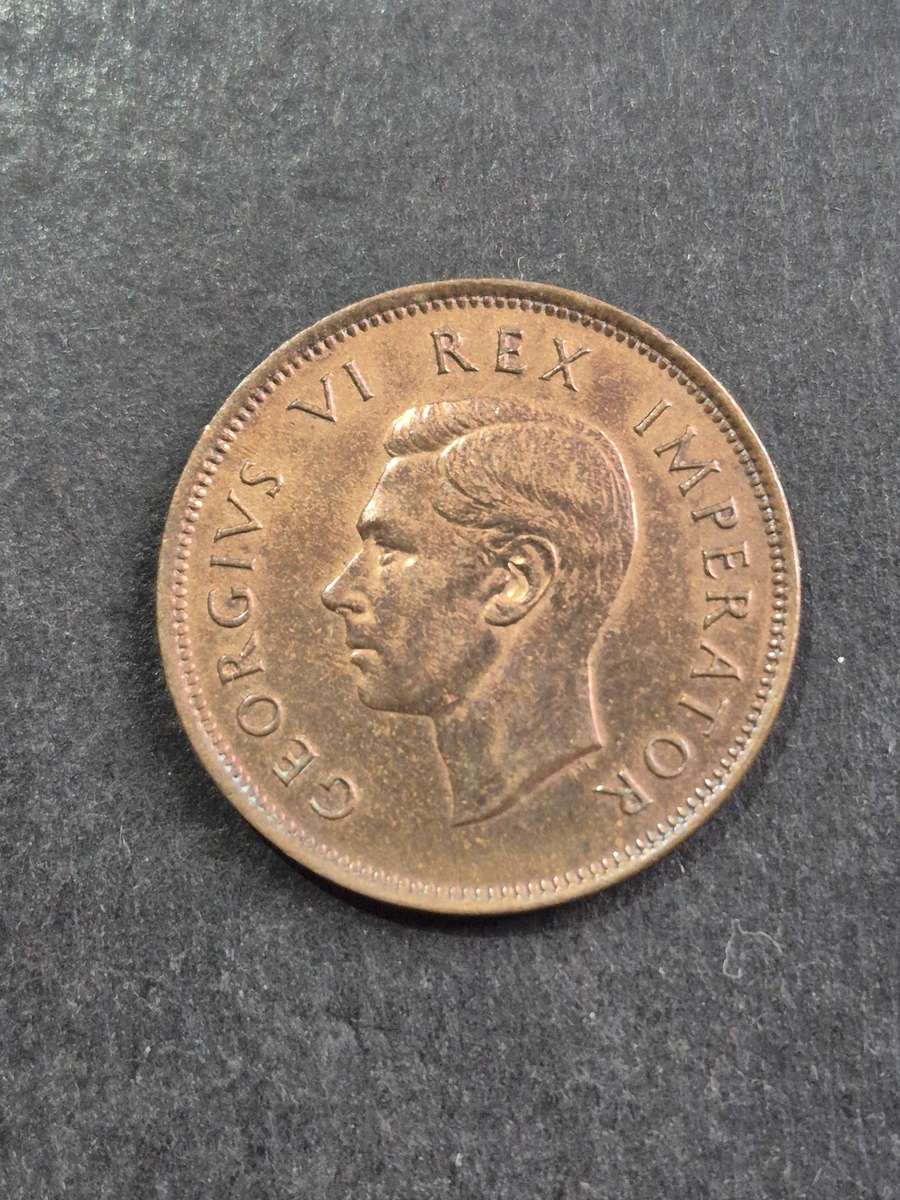 Union 1/2 Penny 1937