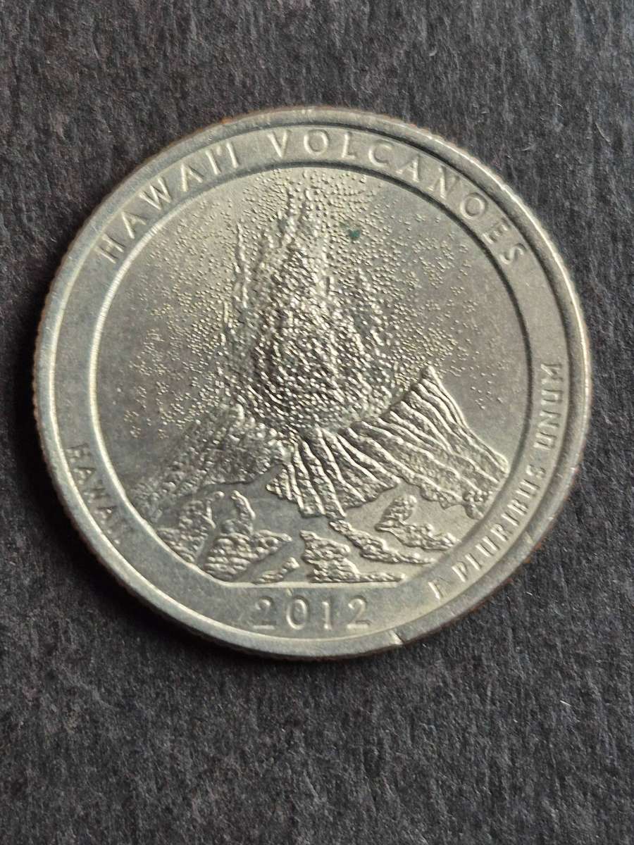 USA 1/4 Dollar 2012P Hawaii Volcanoes