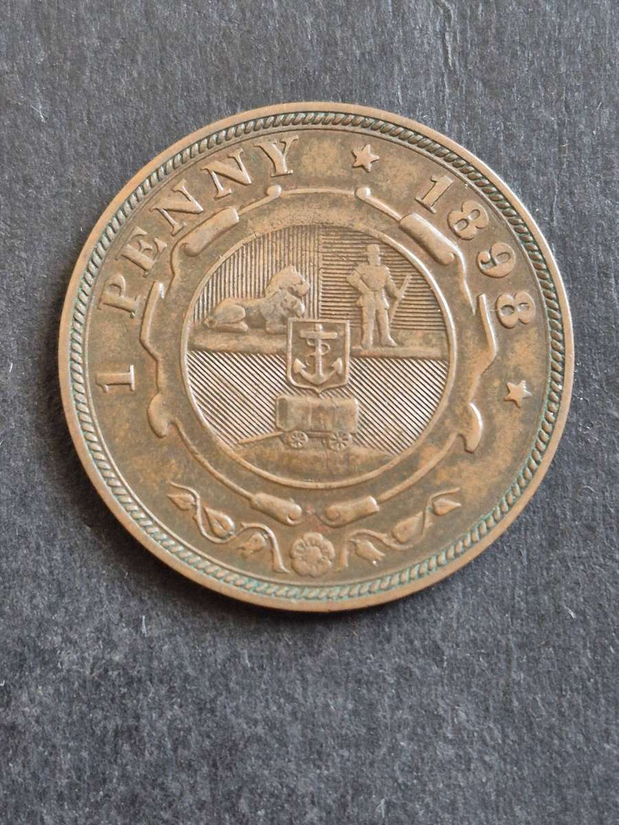 ZAR Penny 1898 - nice condition