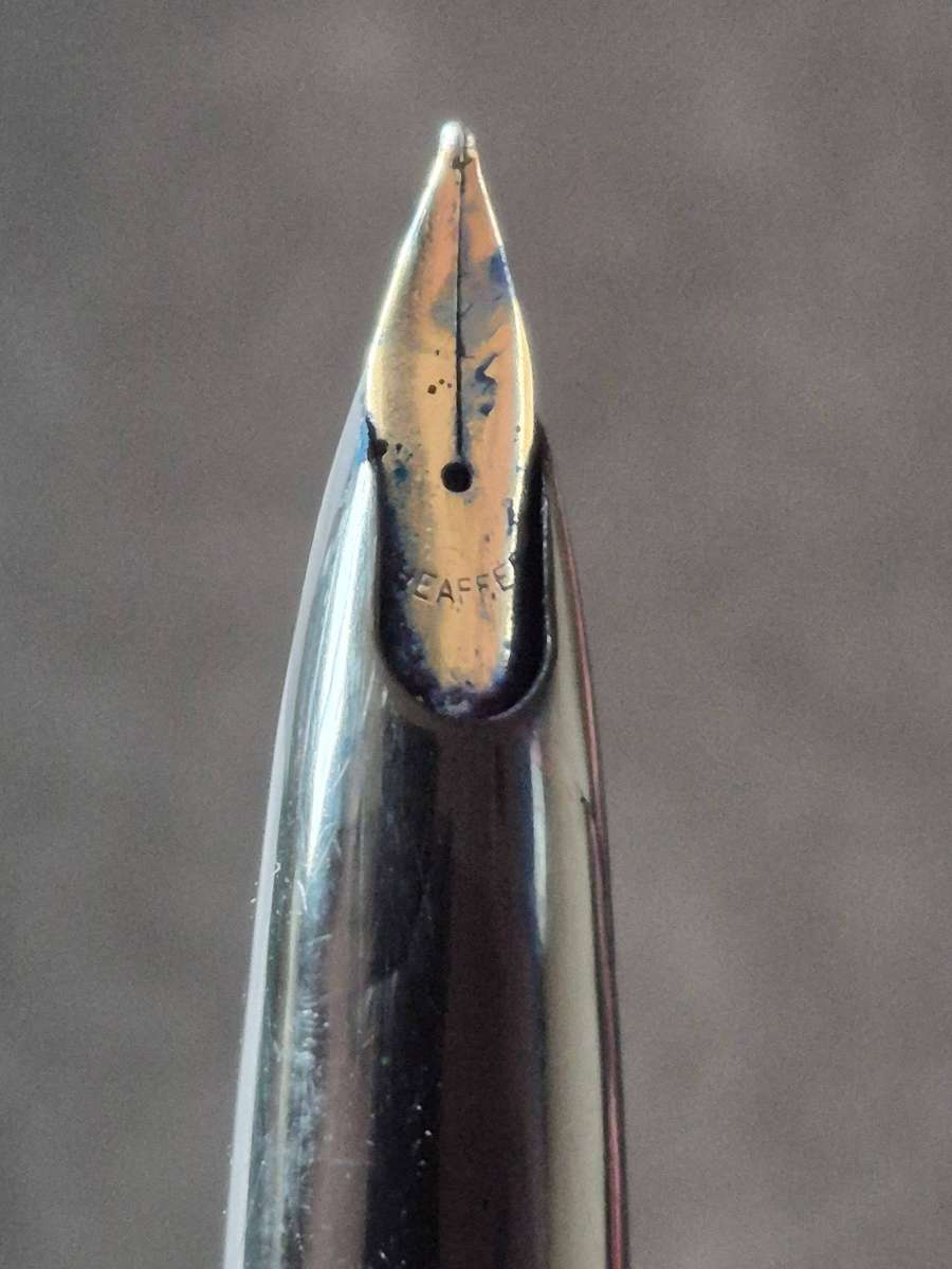 Vintage Schaeffer Paisley Fountain Pen Black Laque