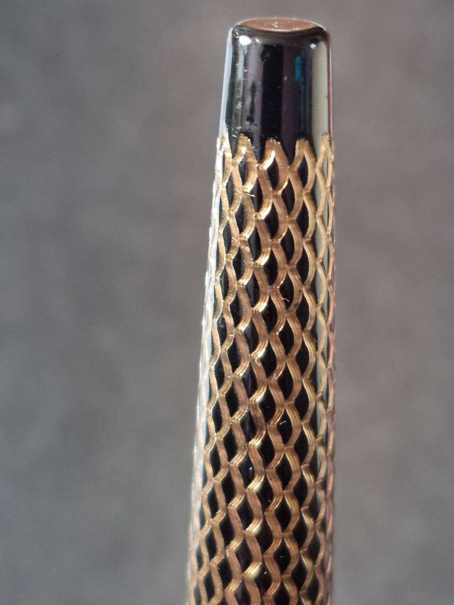 Vintage Schaeffer Paisley Fountain Pen Black Laque