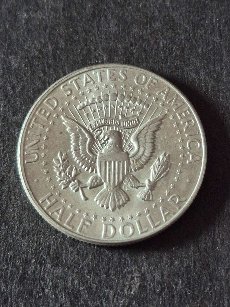 USA Kennedy 1/2 Dollar 1964 UNC. 900 Silver 12.5g