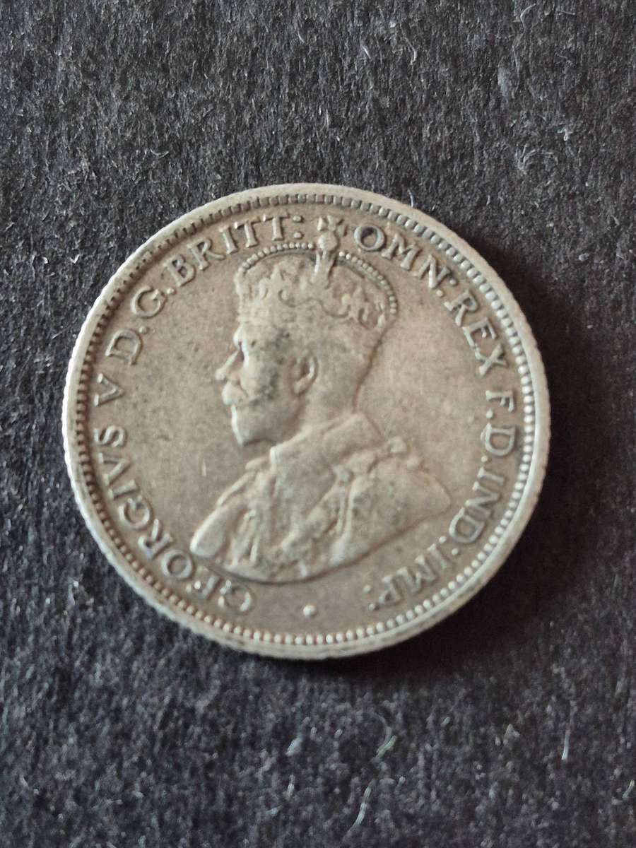 Australia Sixpence 1914  .925 Silver