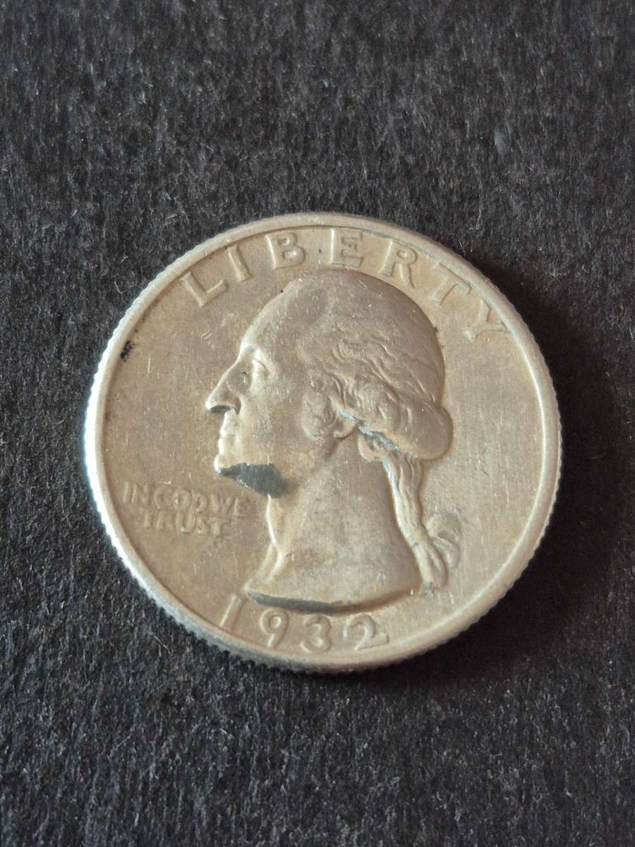 USA 1/4 Dollar 1932  .900 Silver