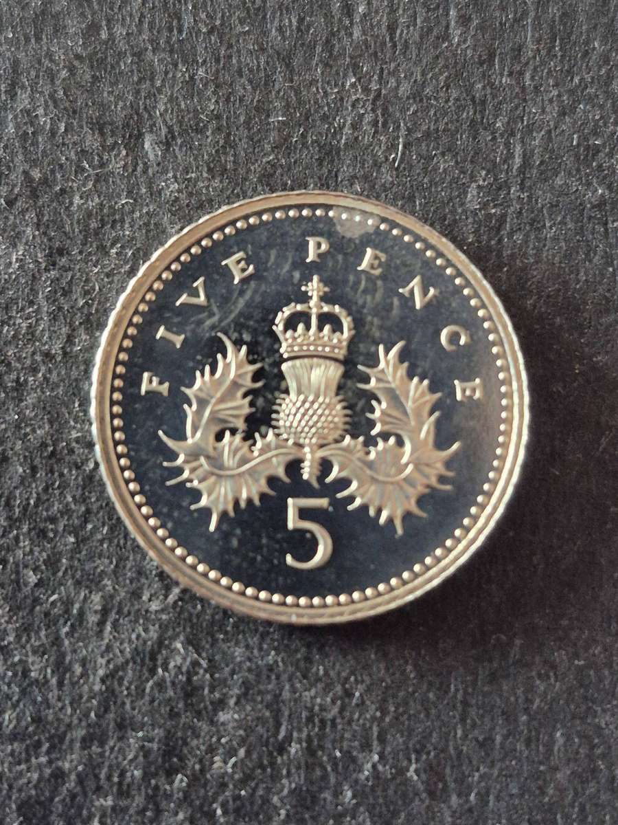UK Five Pence 1999 Proof