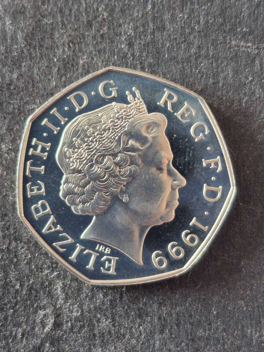 UK Fifty Pence 1999 Proof