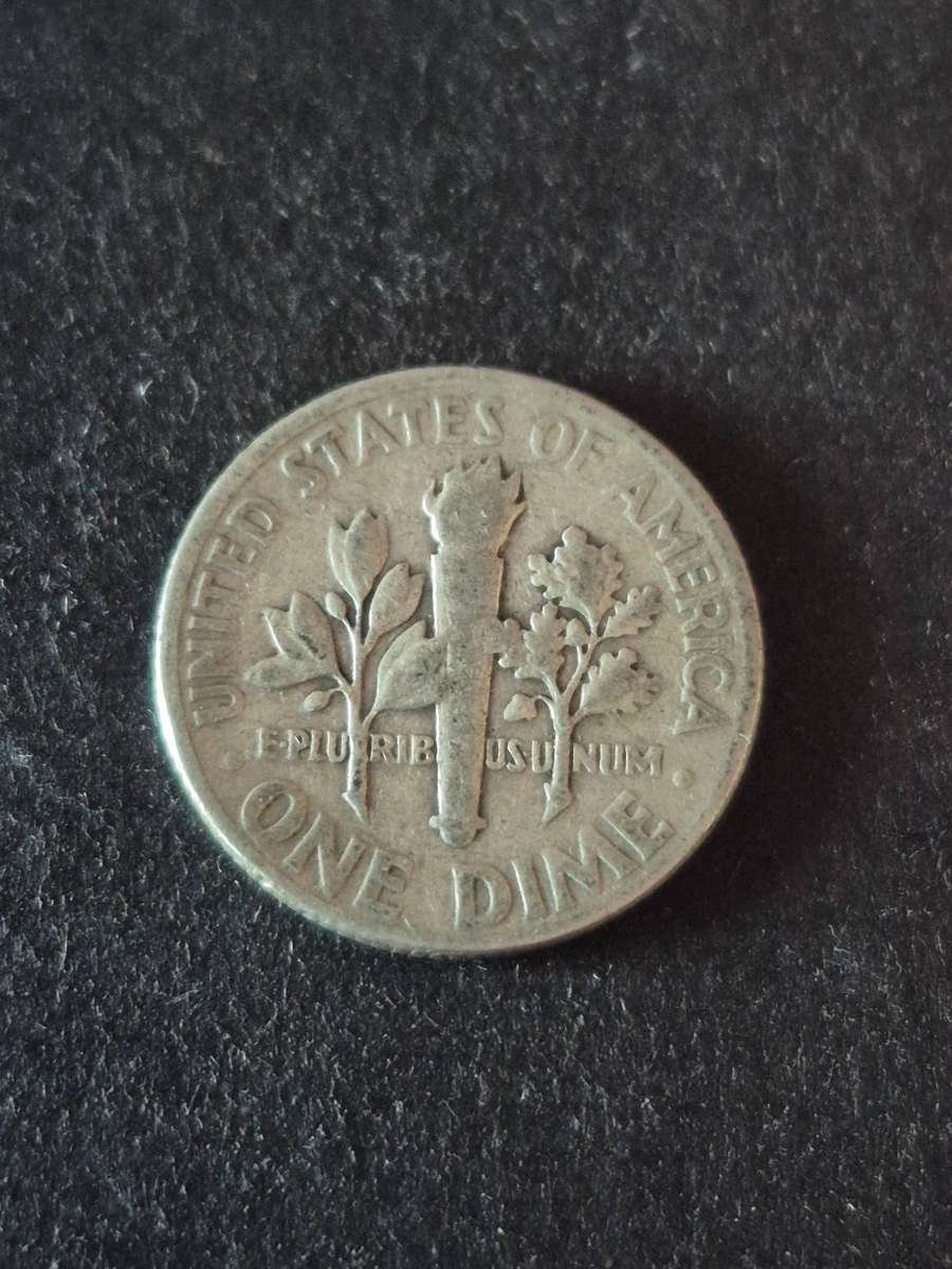 USA Roosevelt Dime 1946 Silver
