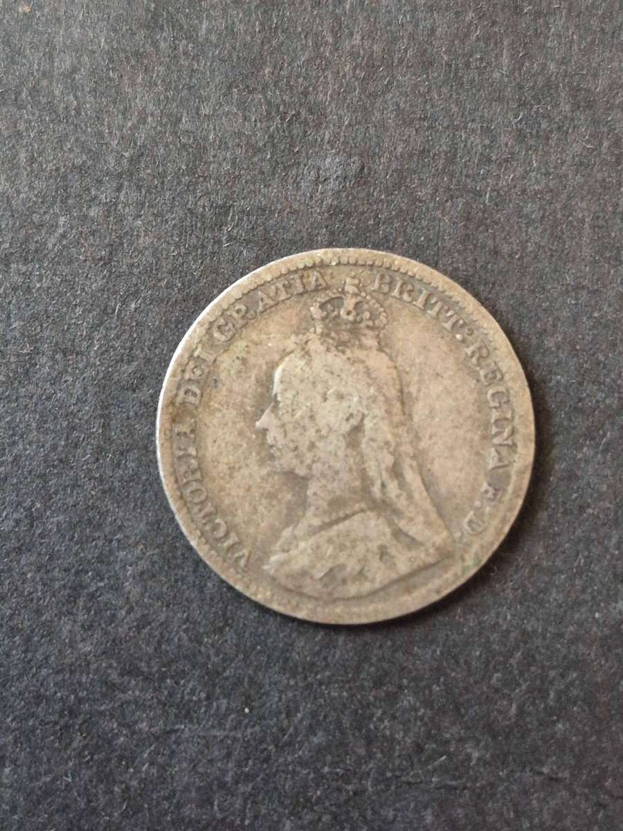 UK Threepence 1891