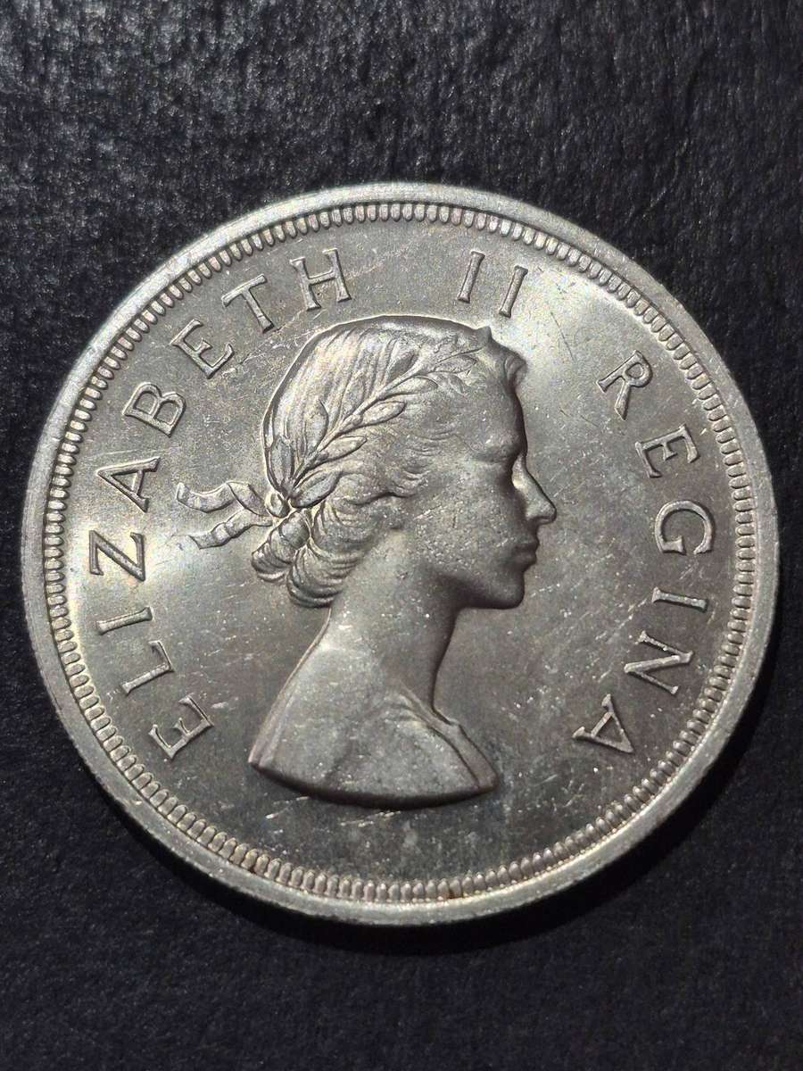 Union 5 Shillings 1958 - nice condition