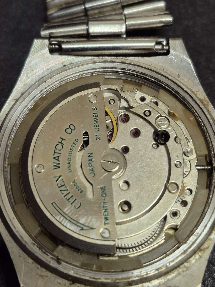 Vintage Citizen Automatic 21 Jewels 7 Eagle Men's Wrist Watch (working) needs to be serviced