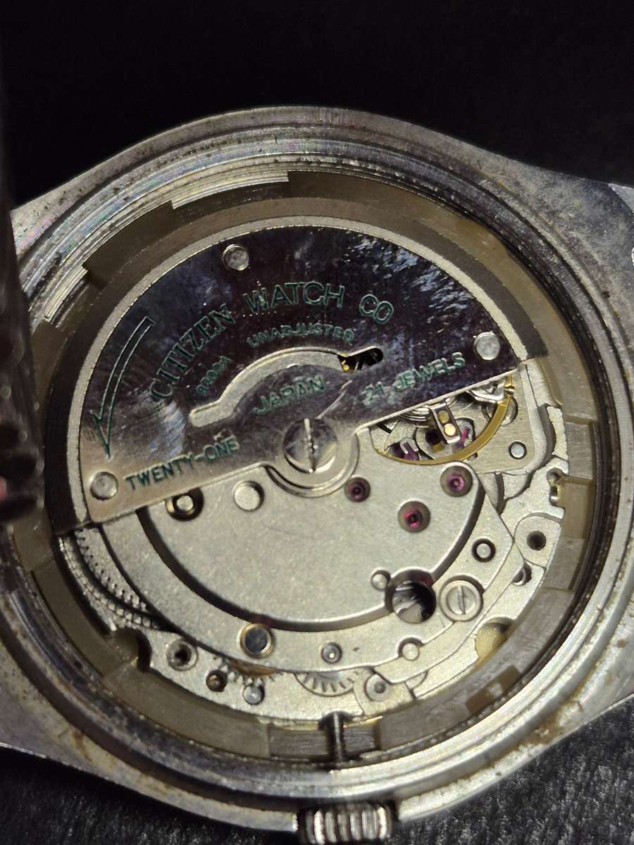 Vintage Citizen Automatic 21 Jewels 7 Eagle Men's Wrist Watch (working) needs to be serviced