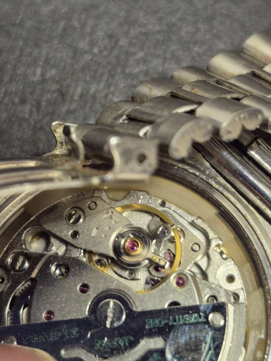 Vintage Citizen Automatic 21 Jewels 7 Eagle Men's Wrist Watch (working) needs to be serviced