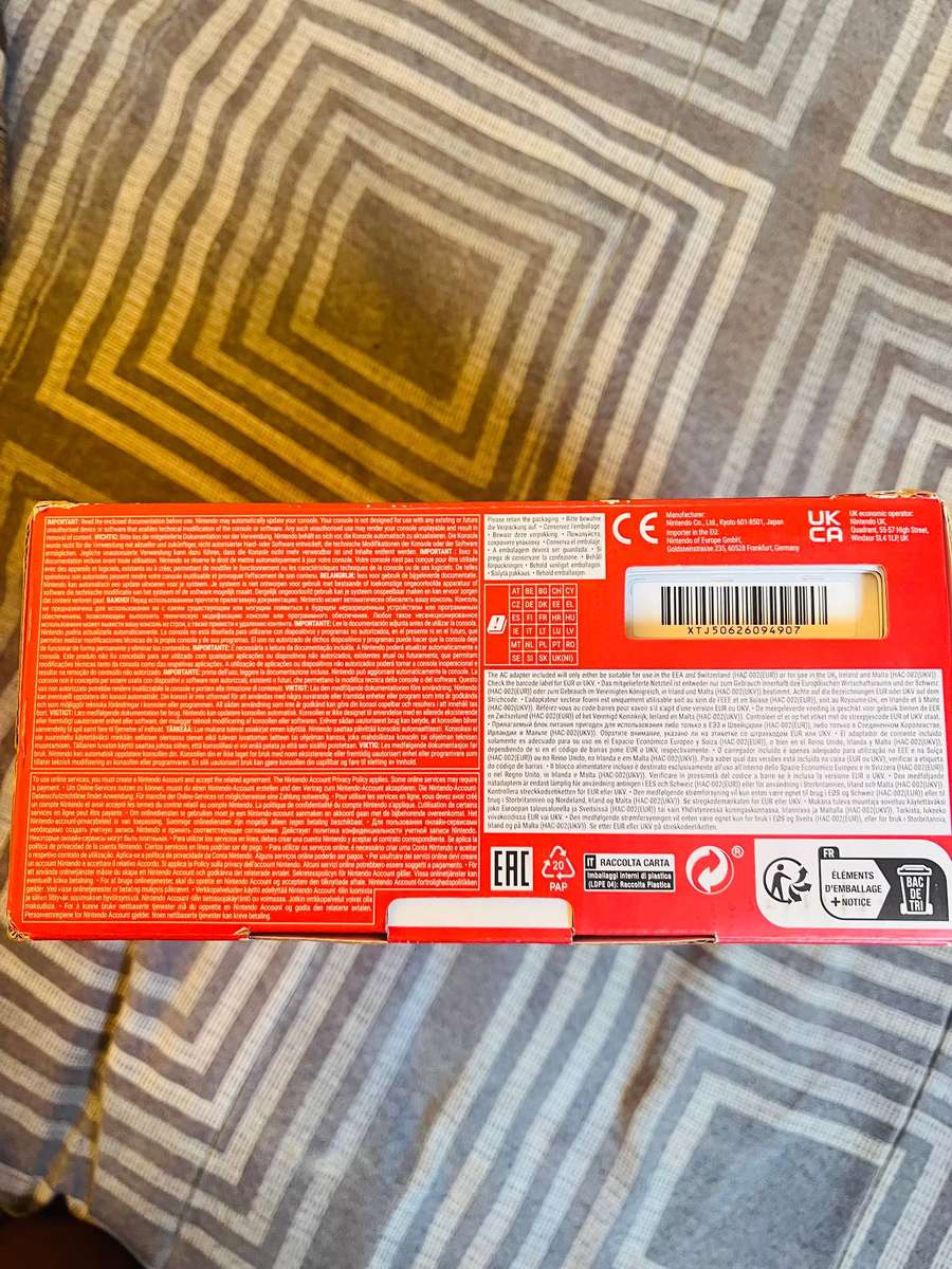 Nintendo switch OLED model