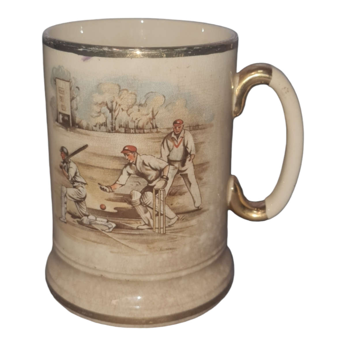 VINTAGE ARTHUR WOOD BASEBALL SPORTING SERIES BEER TANKARD MUG/STEIN