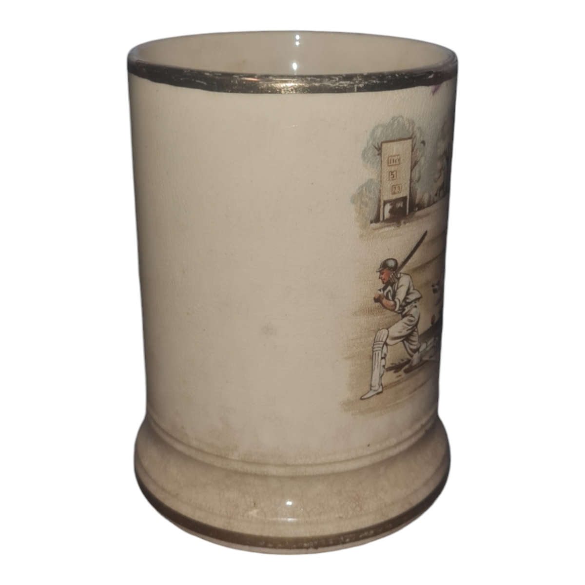 VINTAGE ARTHUR WOOD BASEBALL SPORTING SERIES BEER TANKARD MUG/STEIN