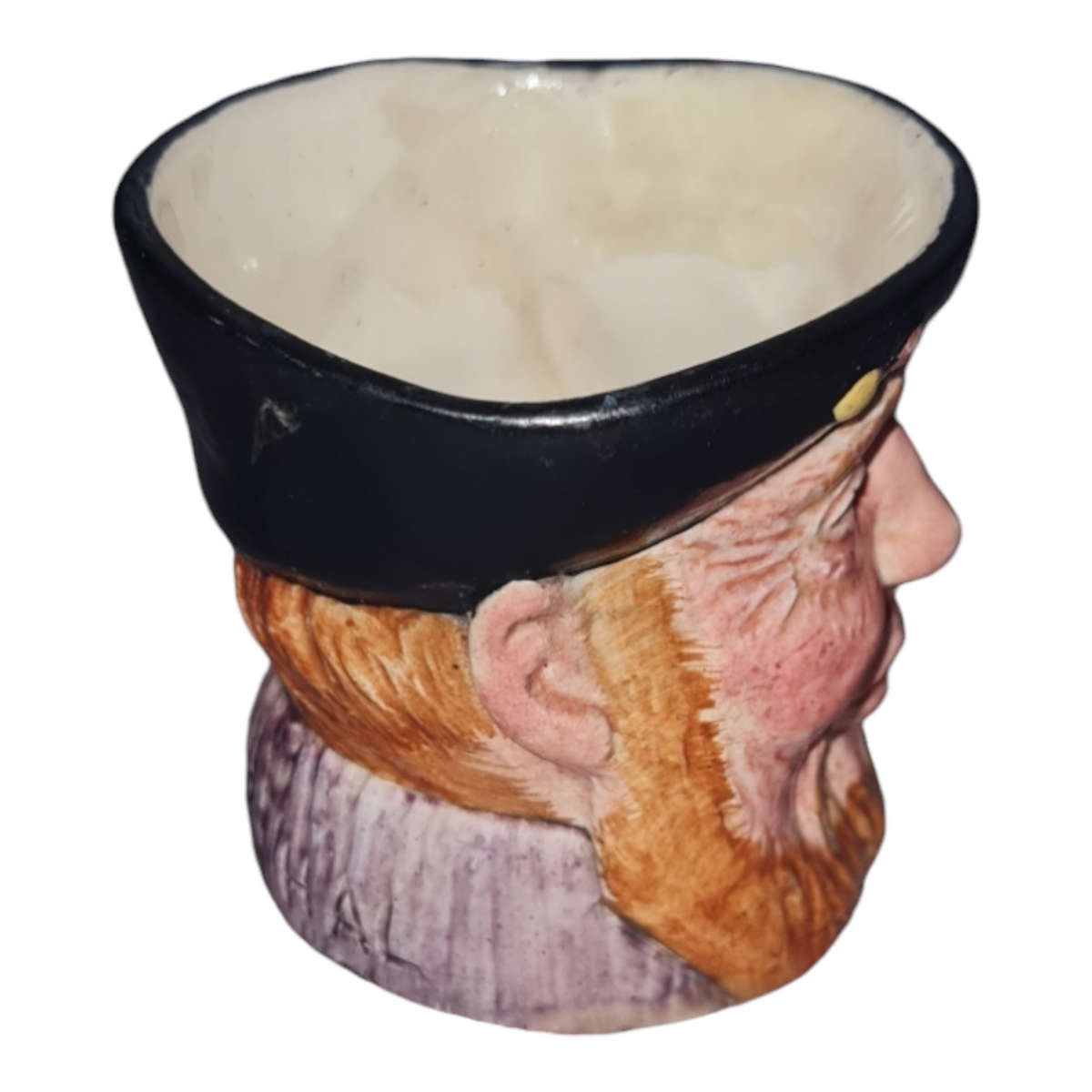 porcelain figurine collectible statue sculpture bust england uk King Hal english ware red beard crow