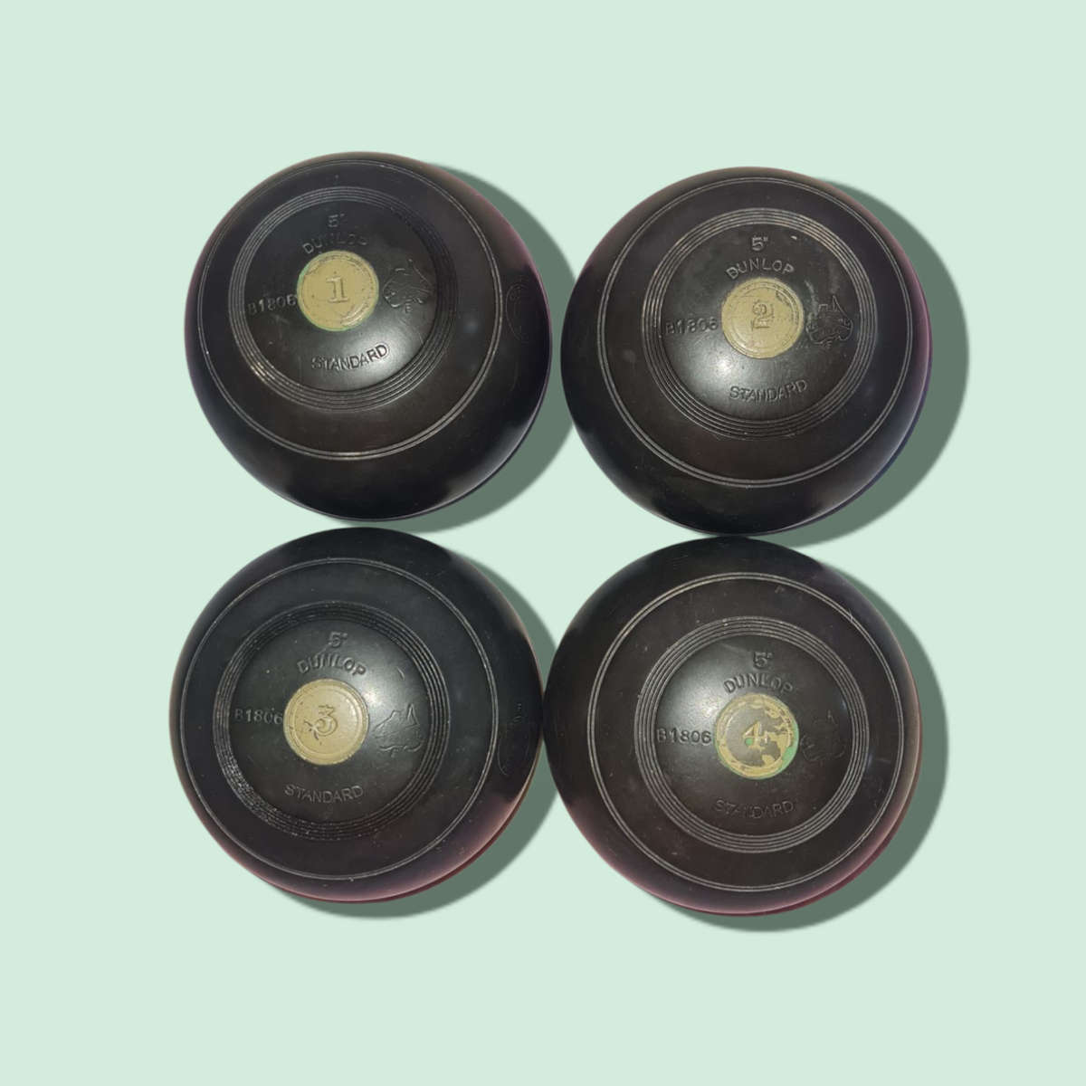 Dunlop lawn bowls  B1806